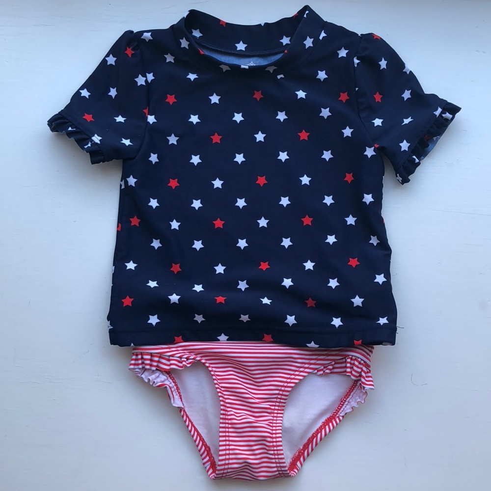 Carter’s Just For You Swim Shirt/Swimsuit 2T